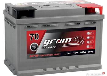 Akumulator 70Ah 740A GROM EFB START&STOP