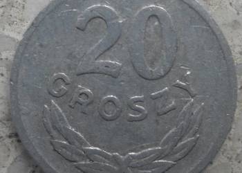 POLSKA-20 GROSZY-1969 r-AL-