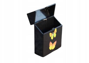 Etui na Papierosy Damskie z Motylami Ochronne na Papierosy Paczkę Atomic