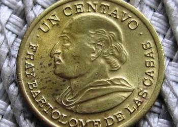 Gwatemala 1 Centavo 1977r--Ładna