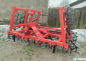 STALOVY Brona zębowa ciężka 10 polowa hydraulicznie składana