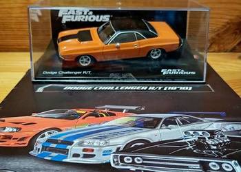 DODGE CHALLENGER R/T szybcy wściekli 1/43 Deagostini fast furious Nowy
