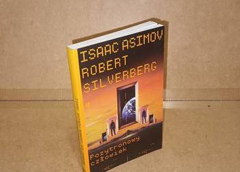 Asimov Silverberg Pozytronowy człowiek stan bardzo dobry
