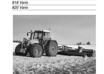 Instrukcja obsługi FENDT VARIO 818/820