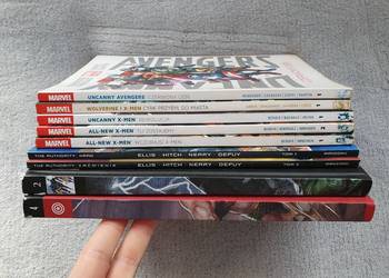Zestaw 9 komiksów - polskie wydania - Marvel, DC