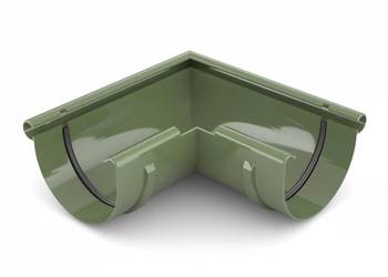 Bryza PVC Narożnik zewnętrzny 125 mm zielony