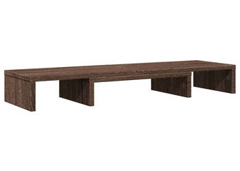 Podstawka pod monitor regulowana brązowy dąb 80x24x105 cm WM-854640