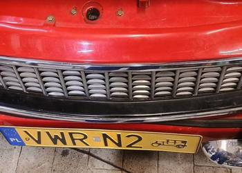 Ramka atrapy chrom+ ramka stalowa wewnętrzna. Skoda spartak octavia