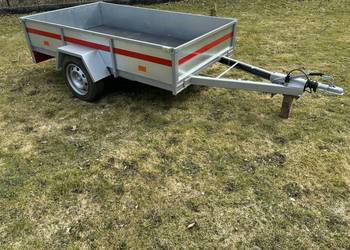 przyczepka samochodowa sprawna chamowana