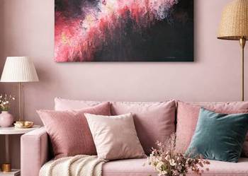 Duży obraz teksturowany