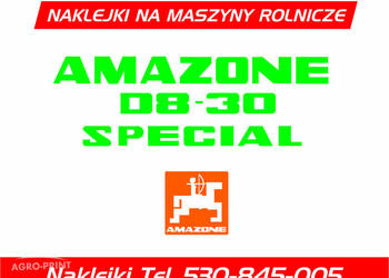 Naklejki Siewnik Amazone D830 Specjal, laminat uv, mocne