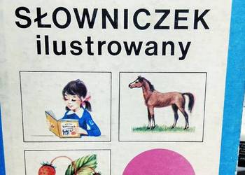 Słowniczek ilustrowany antykwariat szkolny