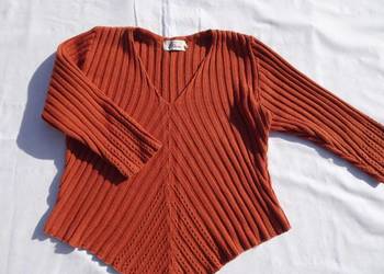 Etam Sweter Ażurowy Prążkowany bawełna 36 38 Etam Sweter Ażurowy Prążkowany bawełna 36 38