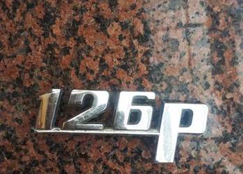 Emblemat oryginalny fiat 126p maluch