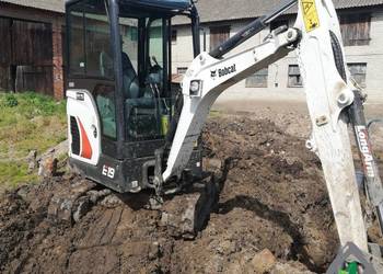 Usługi minikoparką, instalacje, wykopy