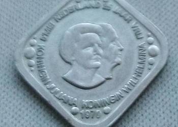 HOLANDIA-5 CENTS-1970 r  (25 LECIE WYZWOLENIA HOLANDI)