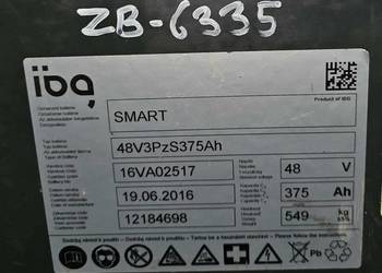 Bateria trakcyjna 48V 375Ah 48V3PzS375Ah z ciągnika Still ltx 70