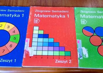 Matematyka Zeszyt ćwiczeń 1-3 dla klasy pierwszej Zbigniew Semadeni