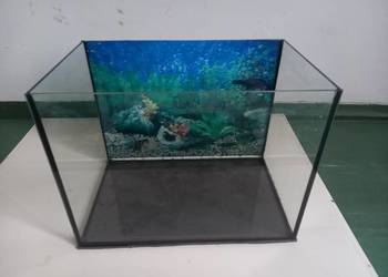 Akwarium 30 l plus tło i mata