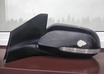 Honda Civic VII 7 LIFT lusterko zewnętrzne lewe kierowcy 7 PIN B92P czarne