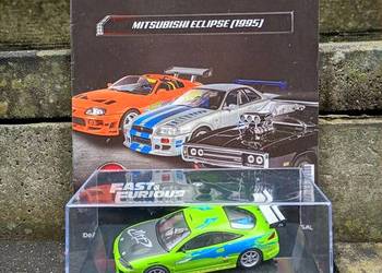 MITSUBISCHI ECLIPSE fast furious deagostini 1/43 szybcy i wściekli