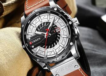 NOWY !! Zegarek męski CURREN MODEL 8374 + Pudełko