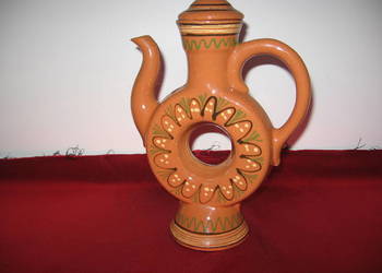 Miodownik dzbanek ceramiczny do miodu pitnego wina.KAMIONKA