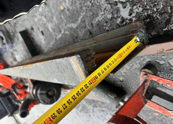 przedłużki wideł bardzo masywne duży udźwig 4000-6000kg długość 2.70m