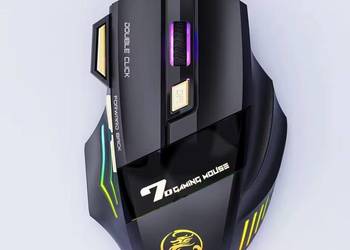 Mysz Gamingowa 7D RGB – DPI Switch | Double Click | LED