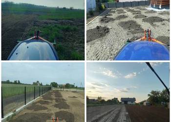 RÓWNANIE TERENU GLEBOGRYZARKA KRATA RYKI