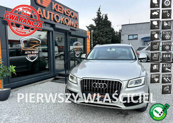 Audi Q5 4x4, PL Salon,1-Właściciel, Bezwypadkowy,HAK,Grzane/Wentylowane Fo…