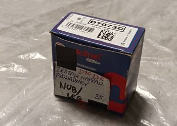 Zestaw naprawczy prowadnic zacisku hamulcowego 93740249 Daewoo Nubira