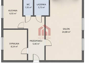 Mieszkanie Dębica Pana Tadeusza 48.84m2 2 pokoje