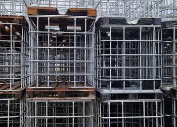 Kosz mauzer paletopojemnik  metalowy kosz do mauzera 1000l