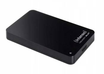 Intenso Memory Play 1TB USB 3.0 Czarny - Dysk z Funkcją Nagrywania