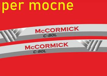 Naklejki Mccormick c-80L i inne modele super mocne zamienniki