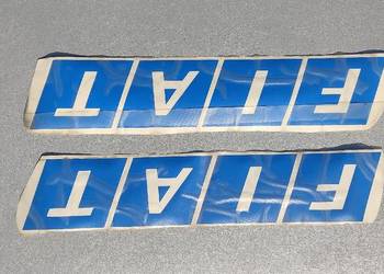 Naklejki, napisy, emblematy FIAT