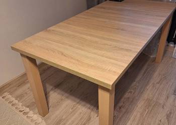 Stół drewniany rozkładany do jadalni/tarasu