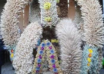 Piękny wieniec dożynkowy z 2025r.