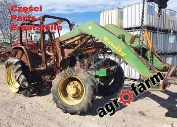 John Deere 6110 części, silnik, skrzynia biegów