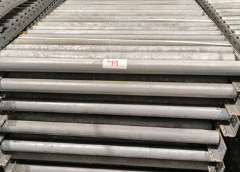 Przenośnik rolkowy BITO 28.6 mb systemowy ocynkowany do transportu palet, …