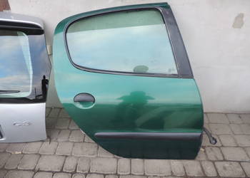 DRZWI PRAWY TYŁ PRZEDNIE PEUGEOT 206 HB