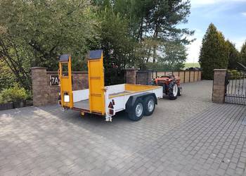 Przyczepa BLOMENROEHR Pod Minikoparkę * DMC 2500KG * Zarejestrowana *