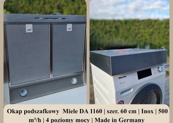 Okap podszafkowy Miele DA 1160 | szer. 60 cm | Inox | 500 m³/h | 4 poziomy