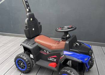 Samochód na akumulator quad dla dzieci motor 2w1 jeździk pchacz