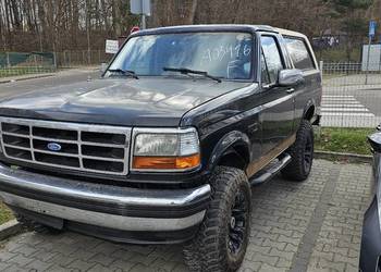 Ford Bronco 1995 bezwypadkowy idealny 4x4 klima