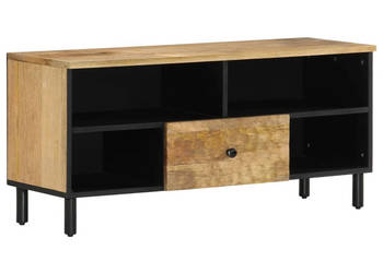 Szafka pod telewizor 100x33x46 cm lite drewno mango WM-356907