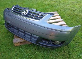 VW Touran 1T0 zderzak przód przedni kompletny grill spryskiwacze xenon LD7X