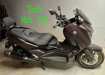 Yamaha XMAX 300 Tech MAX 2025 – 1663 km – gwarancja – akcesoria