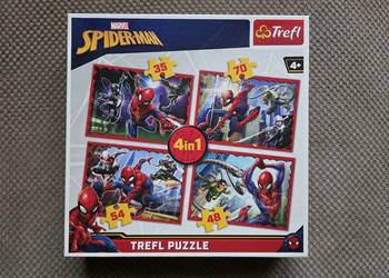 Marvel Spider-Man puzzle 4in1 Trefl